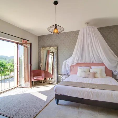 住宿加早餐酒店 Le Jas Du Pebrier 罗克布伦河畔阿尔让